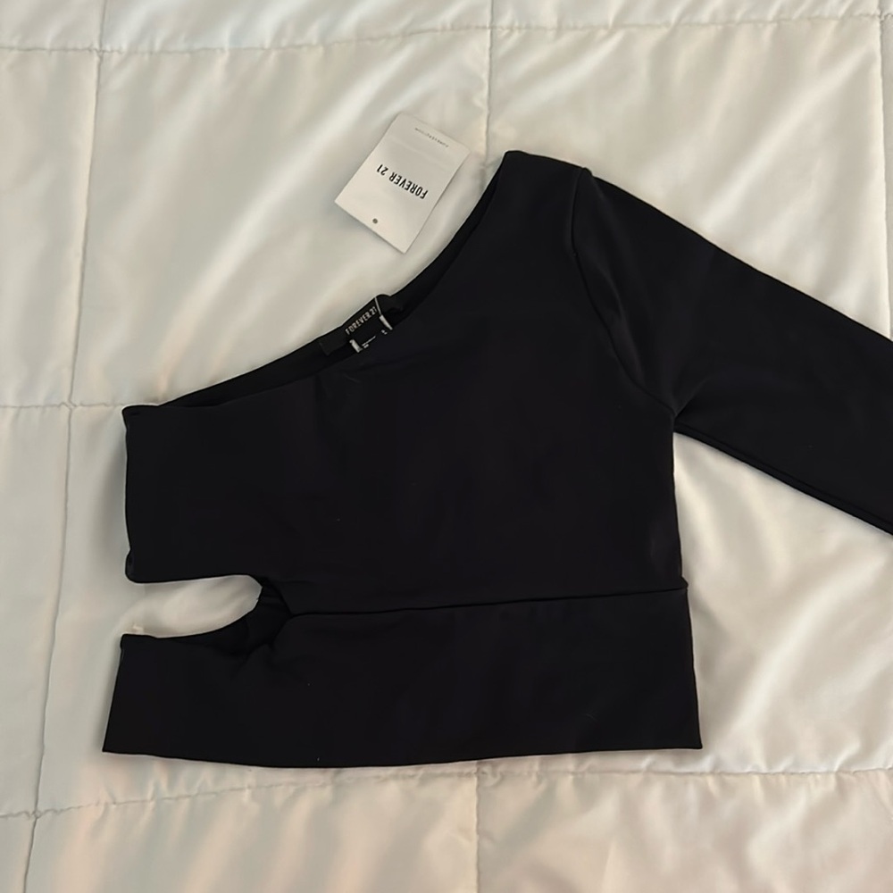 Forever 21 cropped long sleeve